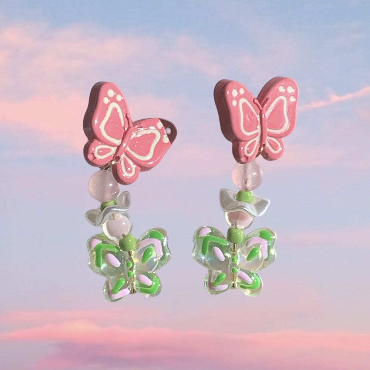 Handmade- Candywings Earrings 🍬